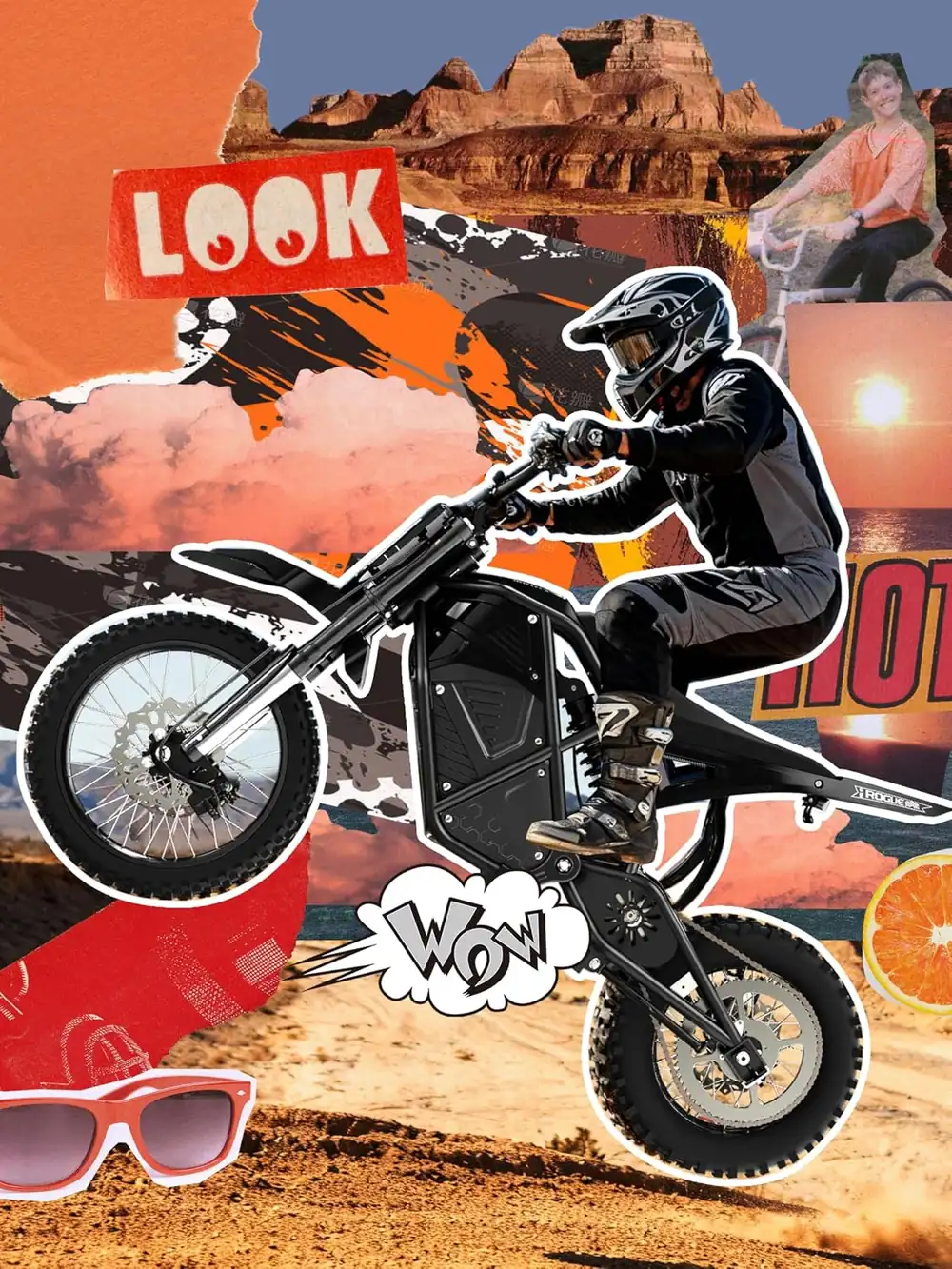 ESKUTE NOVA Mini Electric Dirt Bike image 7