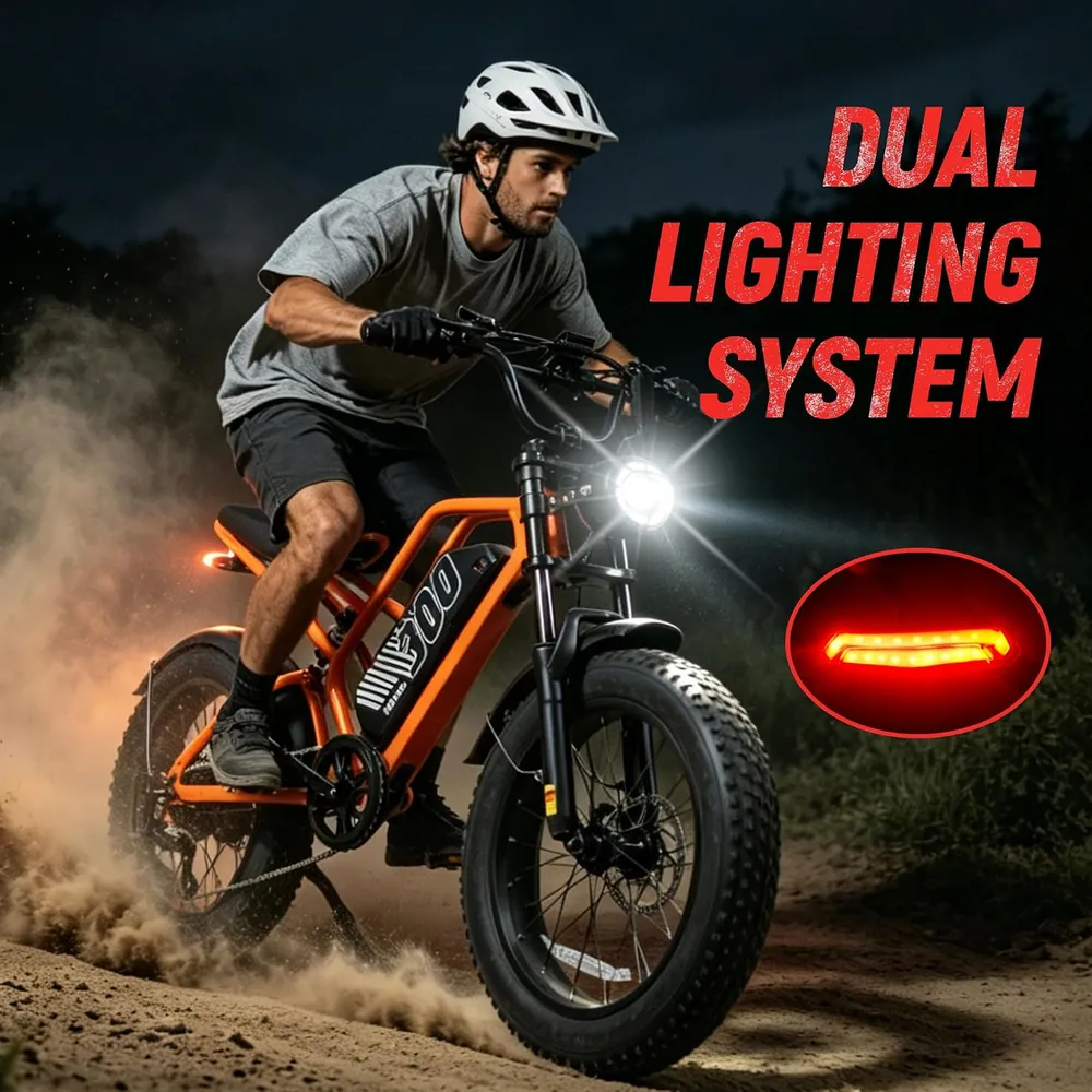 ESKUTE V300 20" Fat Tire Electric Bike image 7
